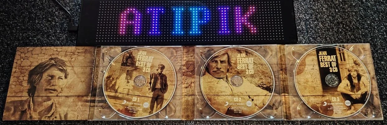 🌟 El Best Of legendario de Jean Ferrat - ¡3 CD introvables! Una joya que debes tener 🎶💿 – photo 3
